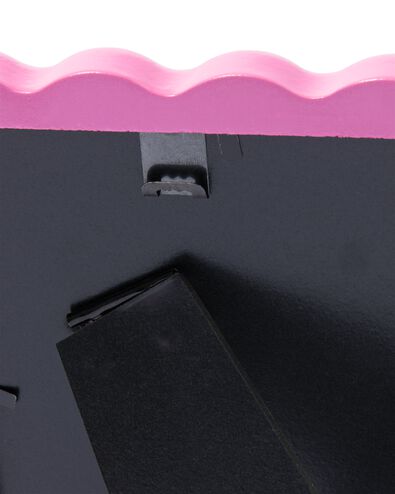 Bilderrahmen 10 &times; 15 cm, Holz, Wellen, Rosa - 13640003 - HEMA