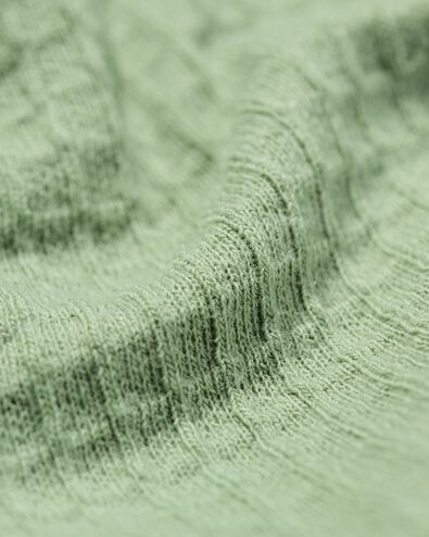 damesbadjas katoen wafelstructuur groen groen - 23400355GREEN - HEMA