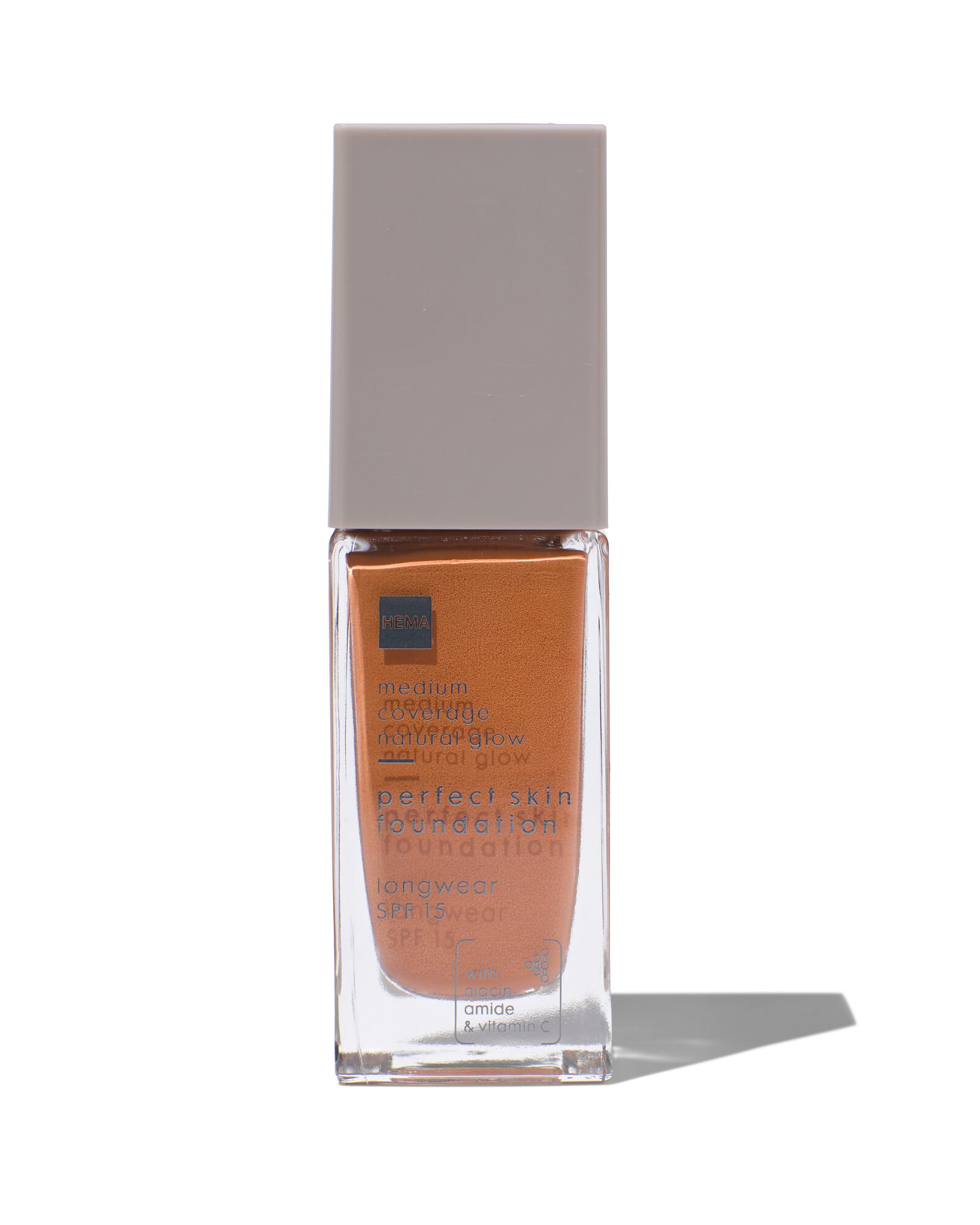 Perfect Skin Foundation, LSF 15, 11 Bronze Almond - 11290361 - HEMA