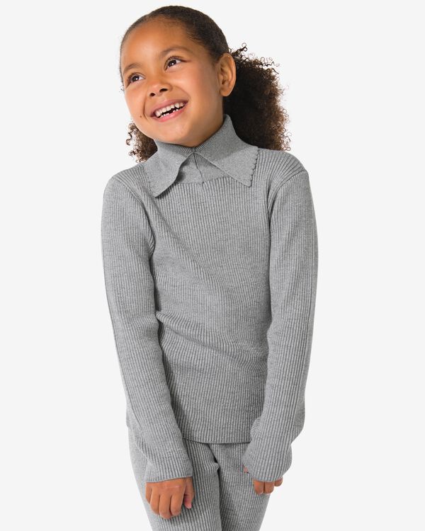 pull enfant paillet&eacute; argent&eacute; argent&eacute; - 30832847SILVER - HEMA