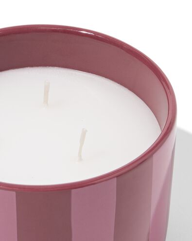 geurkaars ⌀11x7cm keramiek lavendel-roos - 13504097 - HEMA