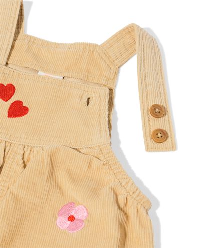babysalopette corduroy zand - 33028770SAND - HEMA