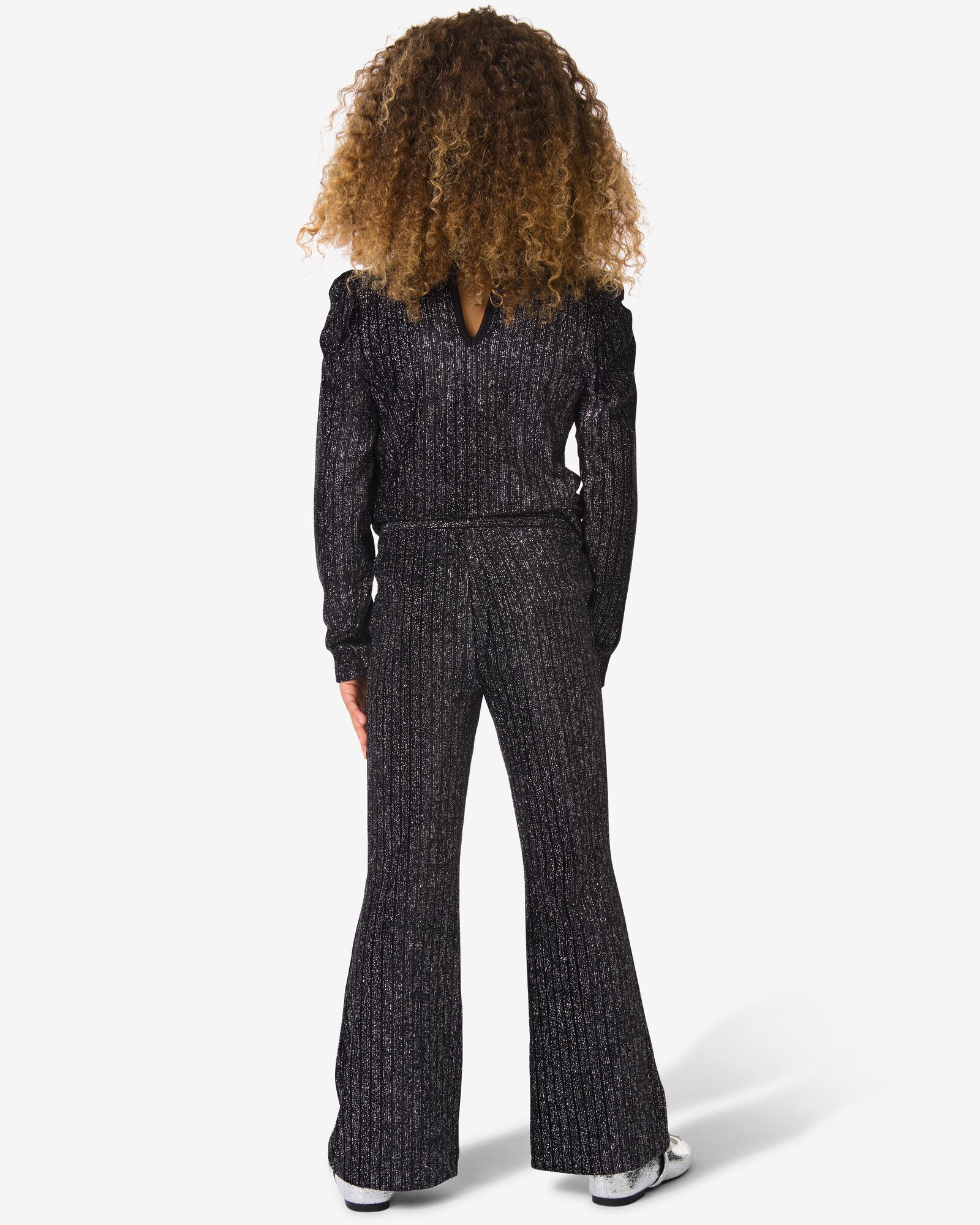 legging enfant paillet&eacute; noir - 30836904BLACK - HEMA