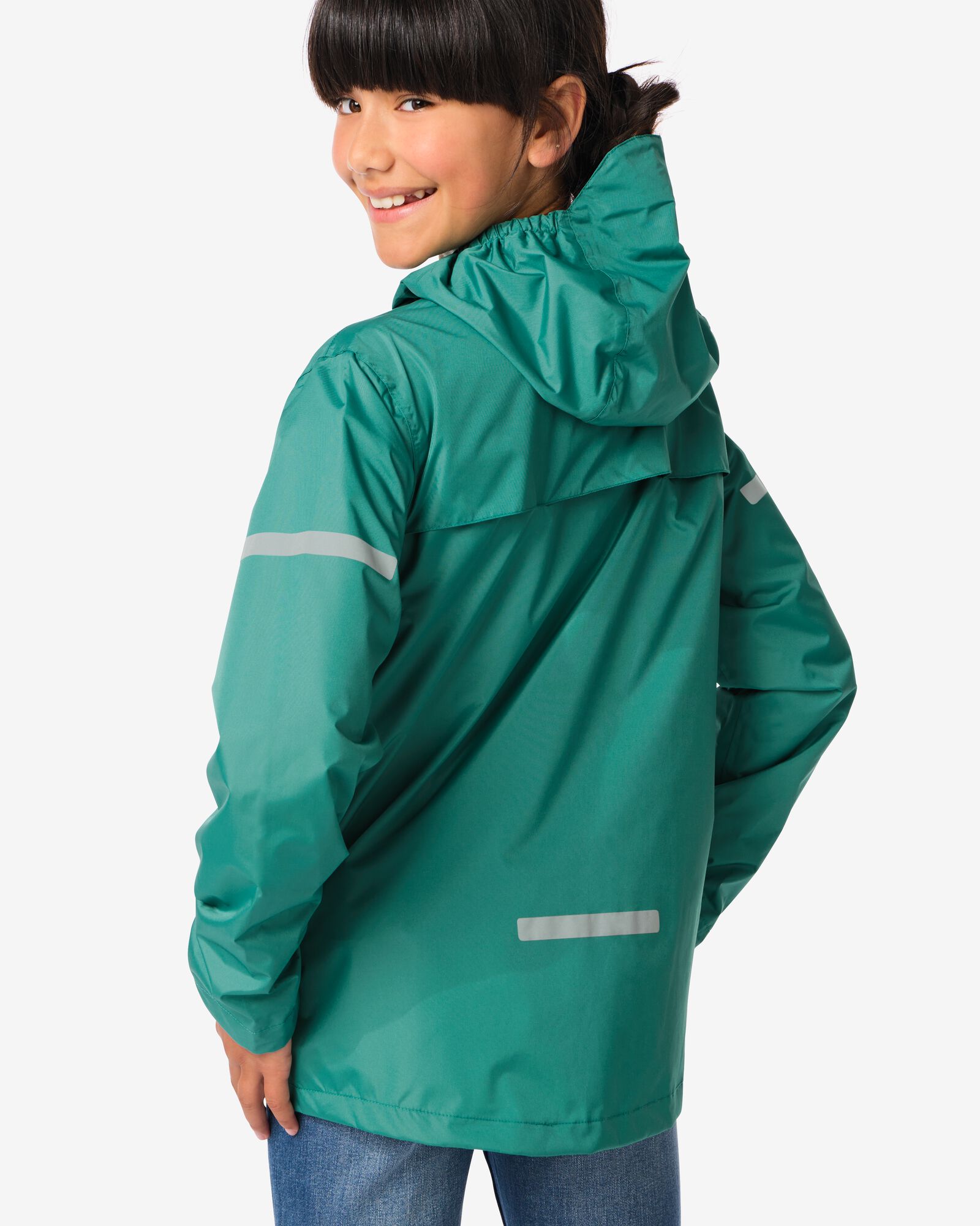 leichte Regenjacke f&uuml;r Kinder gr&uuml;n - 18440170GREEN - HEMA