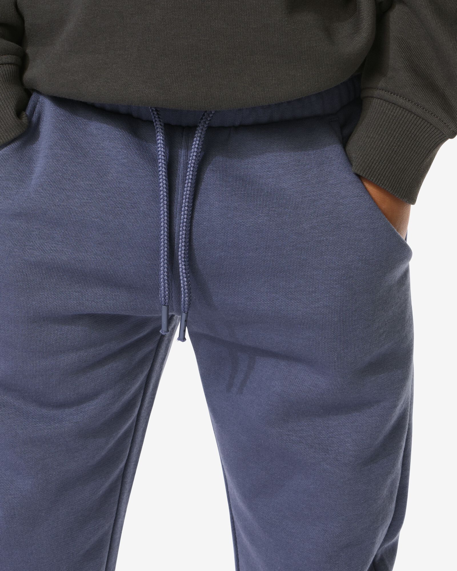 pantalon enfant surv&ecirc;tement bleu fonc&eacute; bleu fonc&eacute; - 30719402DARKBLUE - HEMA