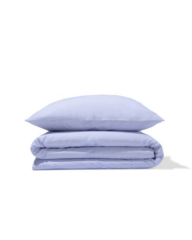 housse de couette 140x200/220 coton doux lavande - 5750170 - HEMA