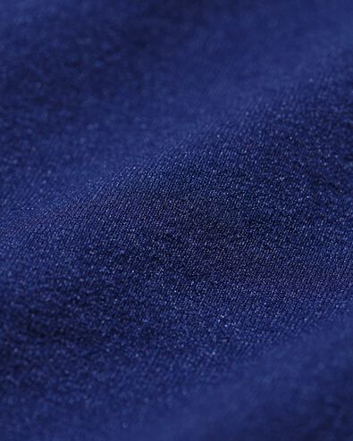boxer femme sans coutures microfibre avec dentelle bleu fonc&eacute; bleu fonc&eacute; - 19641604DARKBLUE - HEMA