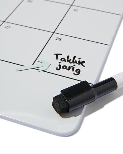 whiteboard 28x39 maandplanner - 14100615 - HEMA