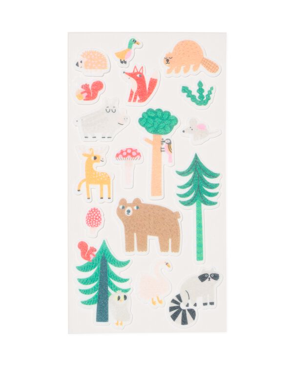 Filzsticker Waldtiere &ndash; 34 St&uuml;ck - 15900271 - HEMA