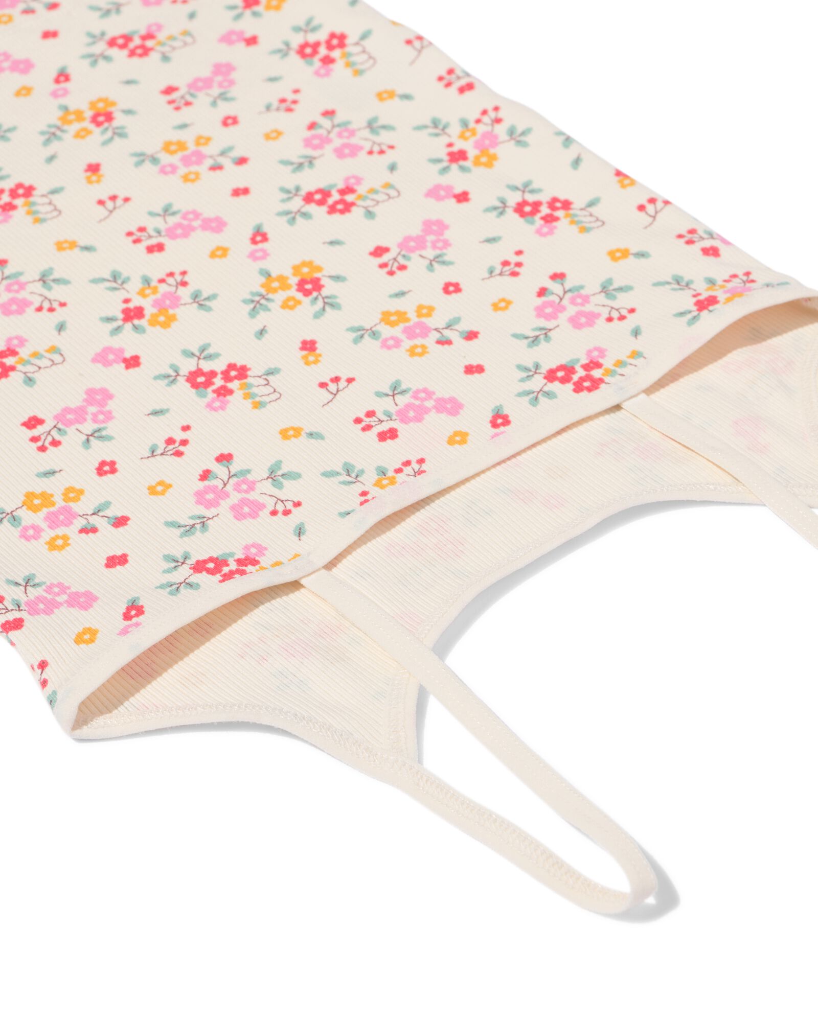 kinder singlet rib - 2 stuks multicolor multicolor - 19300360MULTICOLOUR - HEMA