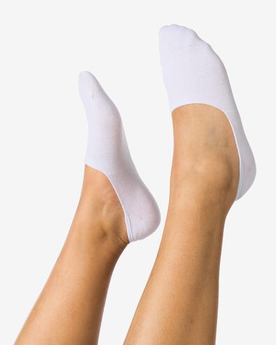 sneakersokken 5 paar wit wit - 1000023748 - HEMA