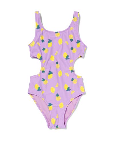 maillot de bain enfant avec citrons violet 110/116 - 22289573 - HEMA
