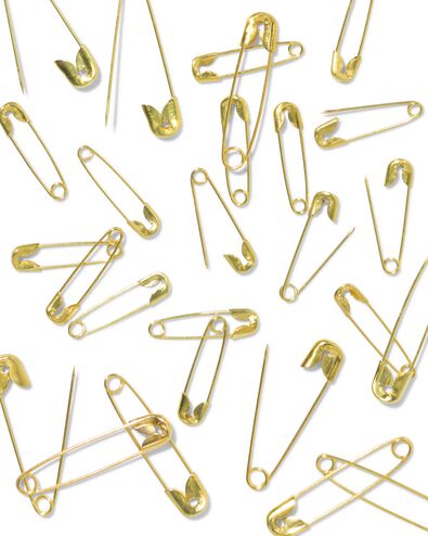 &eacute;pingles de s&ucirc;ret&eacute; dor&eacute;es - 36 pi&egrave;ces - 1400289 - HEMA