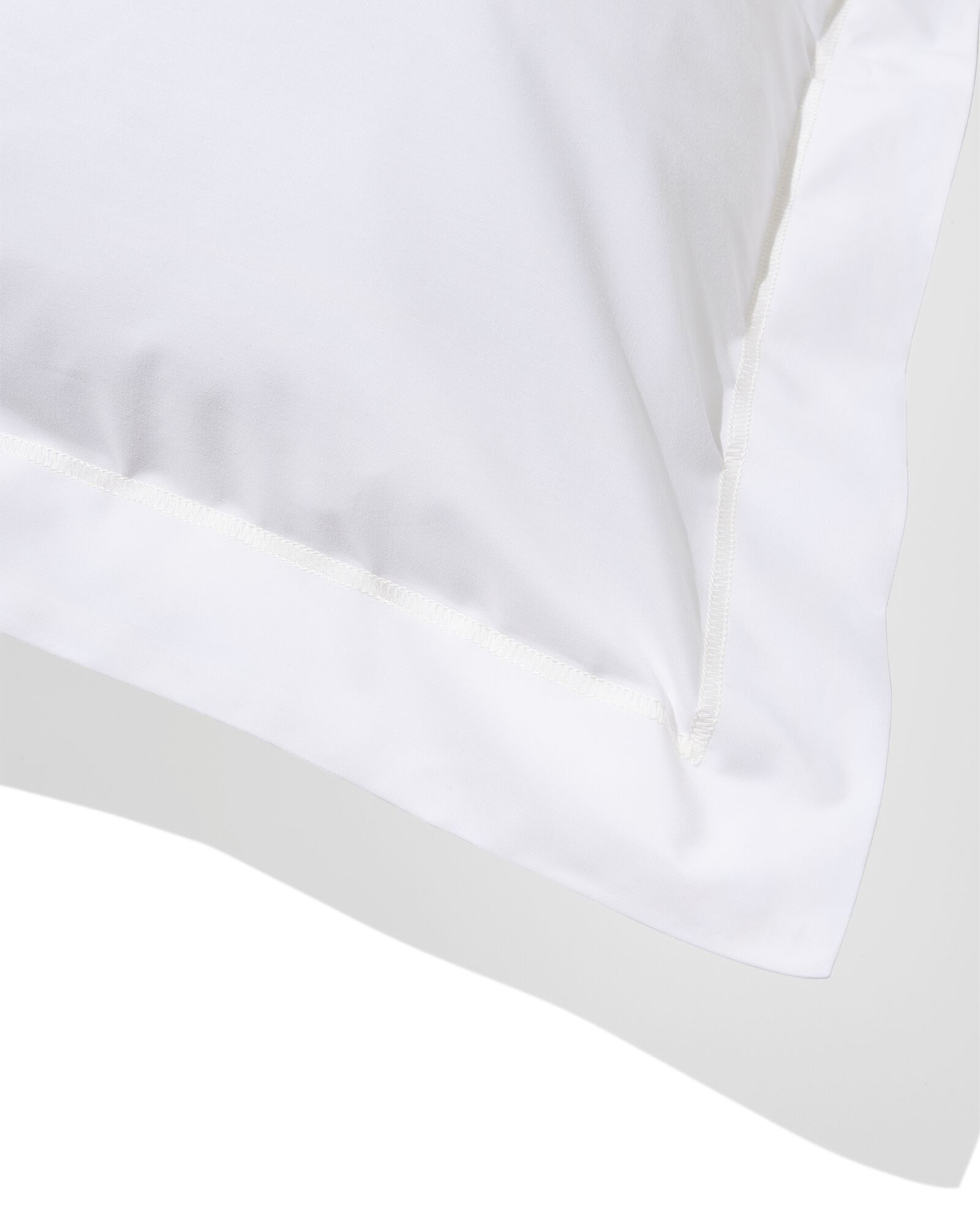 Taies d'oreiller 60x70cm percale blanche - 5180040 - HEMA