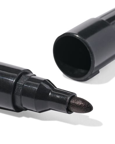 Permanentmarker Schwarz &ndash; 4 St&uuml;ck - 14400622 - HEMA