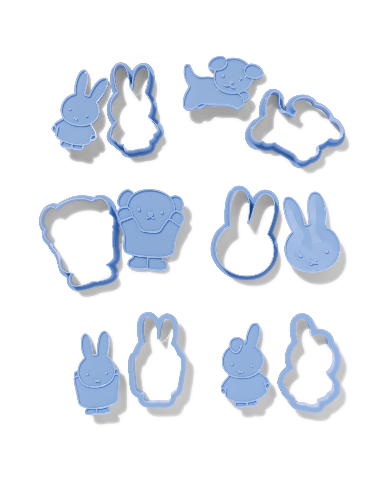 Miffy Ausstechformen &ndash; 6 St&uuml;ck - 60410242 - HEMA