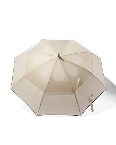 windbestendige paraplu &Oslash;114x89 beige - 16830016 - HEMA