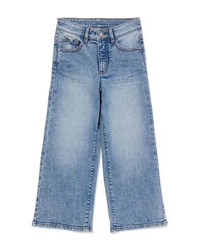 kinderjeans wijd lichtblauw lichtblauw - 30838805LIGHTBLUE - HEMA