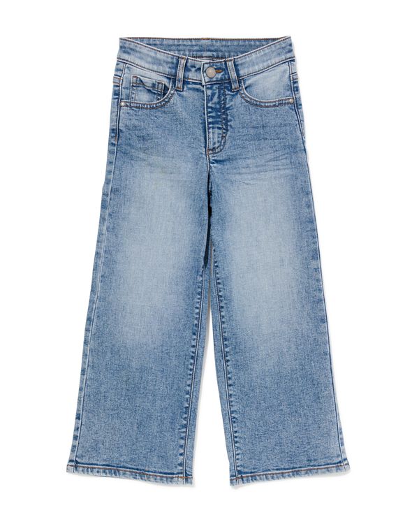 kinderjeans wijd lichtblauw lichtblauw - 30838805LIGHTBLUE - HEMA