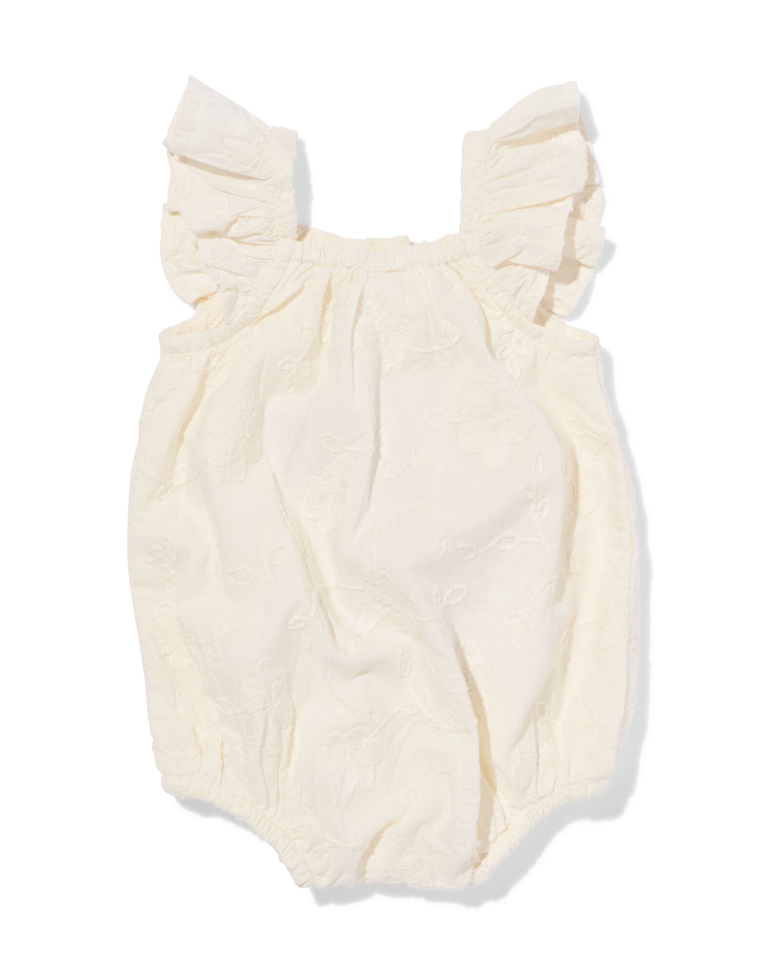 body b&eacute;b&eacute; &agrave; fleurs brod&eacute;es &eacute;cru &eacute;cru - 33452220ECRU - HEMA