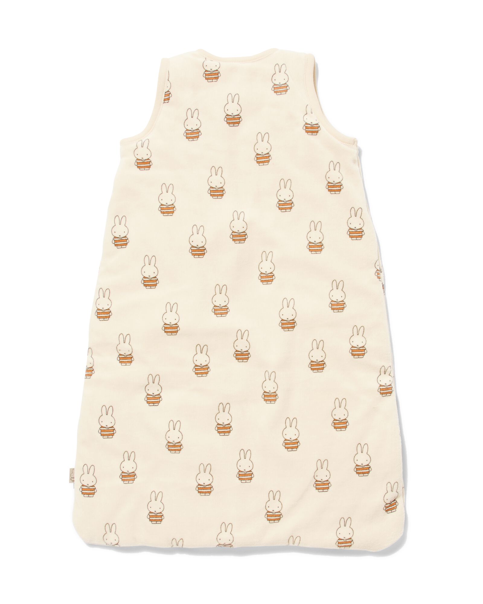 gigoteuse b&eacute;b&eacute; sans manches Miffy rembourr&eacute;e velours teckel beige - 1000032499 - HEMA