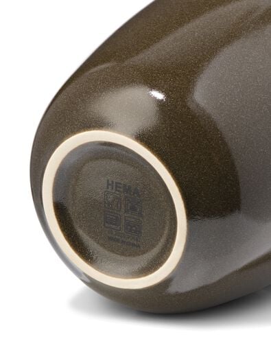 tasse &agrave; caf&eacute; 185ml Puur fa&iuml;ence marron fonc&eacute; - 80660325 - HEMA