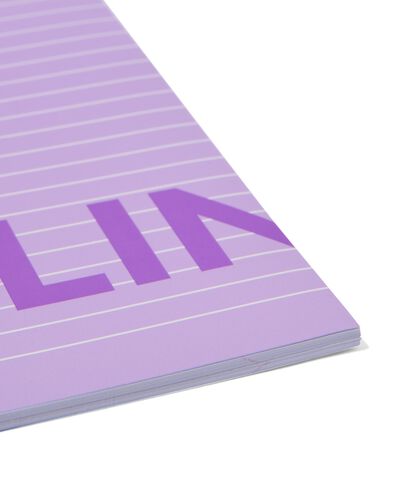 3er-Pack Hefte, violett, DIN A4, liniert - 14120207 - HEMA
