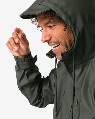 regenjas voor volwassenen groen groen - 34450540GREEN - HEMA