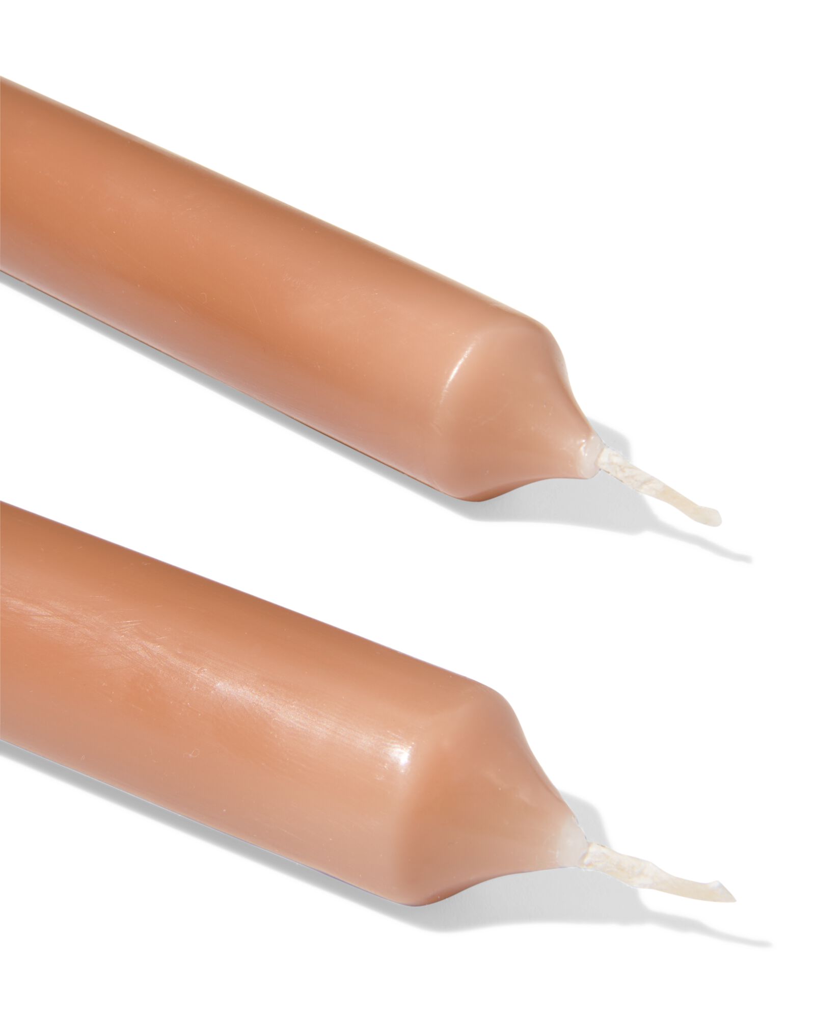 bougies longues longues &Oslash;2.2x29cm marron - 12 pi&egrave;ces marron 2,2 x 29 - 13504002 - HEMA