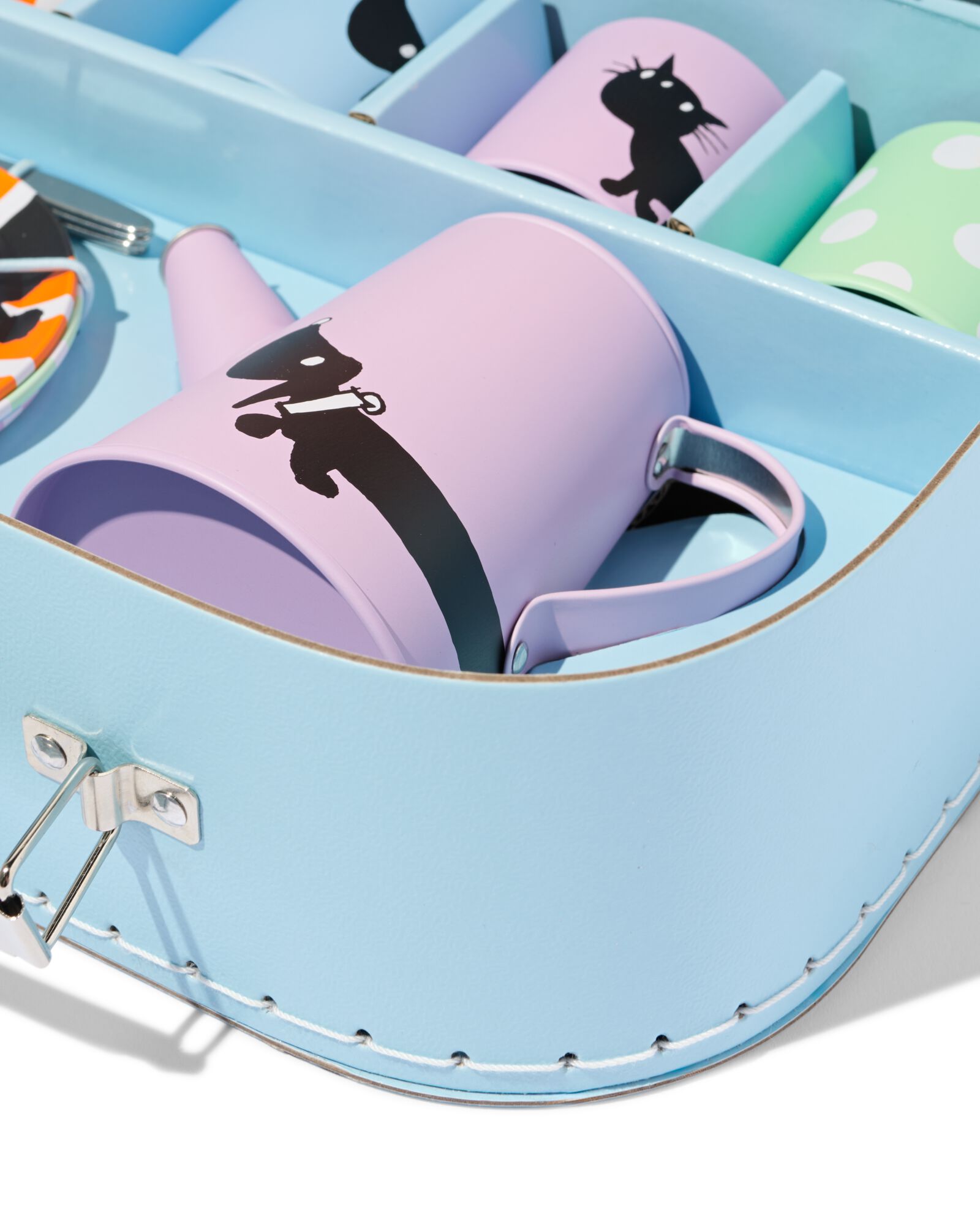 Takkie und Siepie Spielzeug-Teeservice-Koffer 14-teilig - 15100626 - HEMA