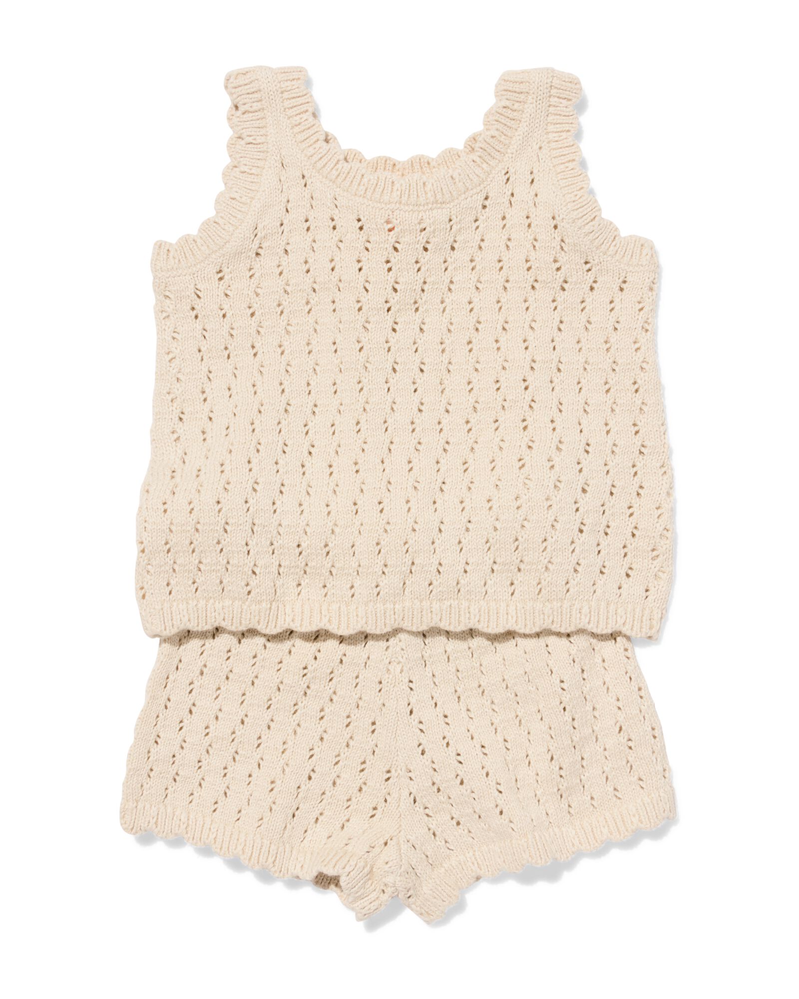Baby-Bekleidungsset geh&auml;kelt ecru ecru - 33000180ECRU - HEMA