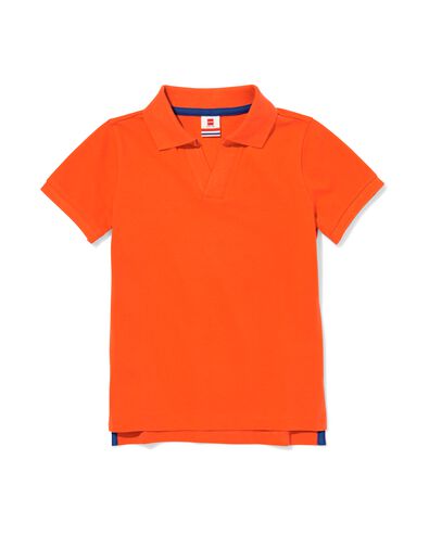 polo enfant CM orange orange - 30714002ORANGE - HEMA
