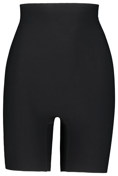 Damen-Radlerhose, Second Skin, hohe Taille schwarz XL - 21580174 - HEMA