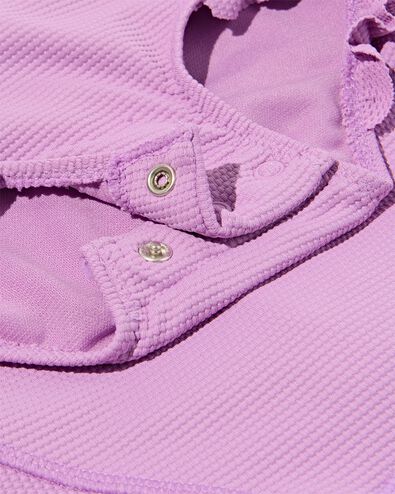 Baby-Badeanzug mit Struktur lila lila - 33200750LILAC - HEMA
