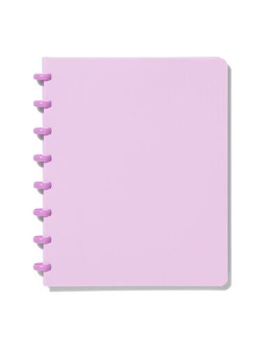 carnet &agrave; spirales A5 5 x 5 mm lilas - 14150121 - HEMA