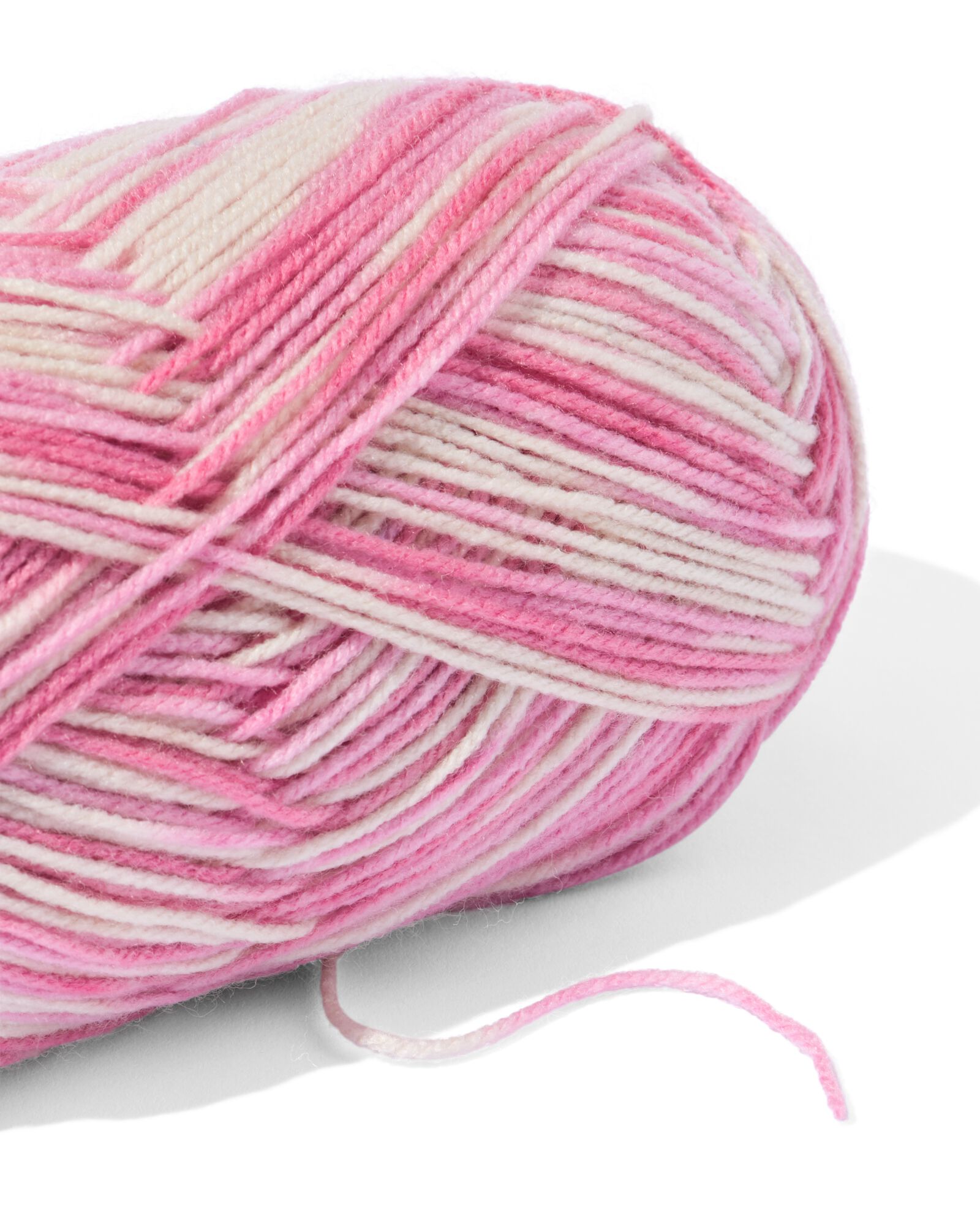 Acrylgarn, rosameliert, 100 g, 250 m - 60760011 - HEMA