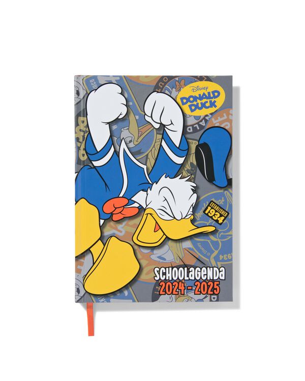 agenda scolaire 24/25 Donald Duck 22.5x15.7 - 14930203 - HEMA