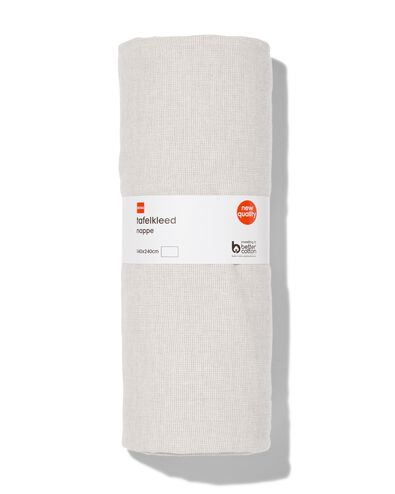 nappe grise coton chambray 140x240 - 5330284 - HEMA