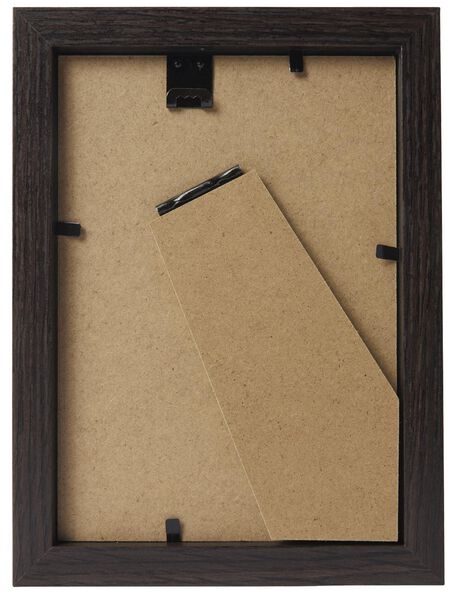 Bilderrahmen, Holz, 10 x 15 cm, dunkelbraun - 13611127 - HEMA