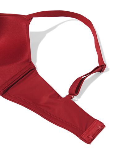 soutien-gorge pr&eacute;form&eacute; sans armatures rouge fonc&eacute; rouge fonc&eacute; - 21800916DARKRED - HEMA