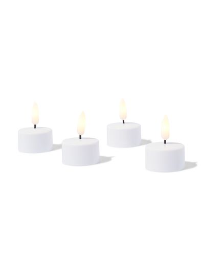 bougies chauffe-plat rechargeables - lot de 4 - 13550076 - HEMA