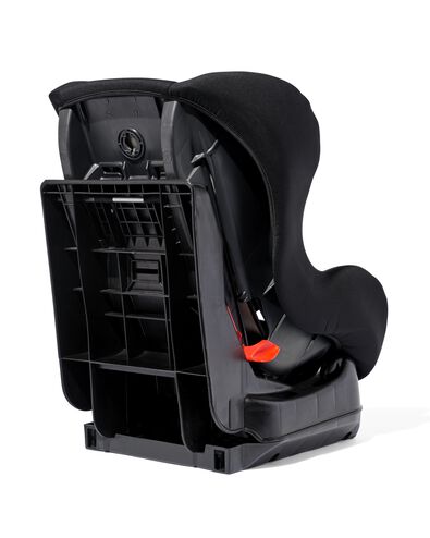 autostoel baby 75-105cm zwart met witte stip - 41770036 - HEMA