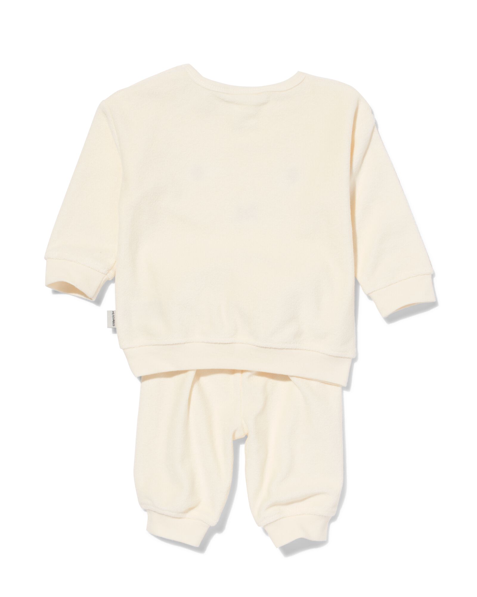 nijntje newborn kledingset terry ecru ecru - 33412020ECRU - HEMA