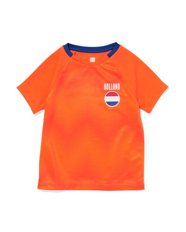 top de sport enfants Pays-Bas orange orange - 36030621ORANGE - HEMA