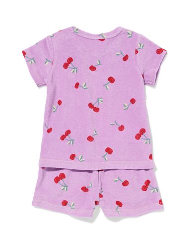 ensemble tissu &eacute;ponge b&eacute;b&eacute;   violet - 33008770PURPLE - HEMA