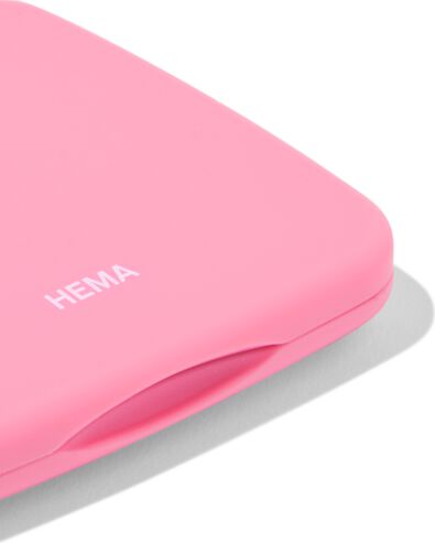 Reisespiegel 7,2 &times; 1 &times; 7,2 cm, rosa - 11821060 - HEMA