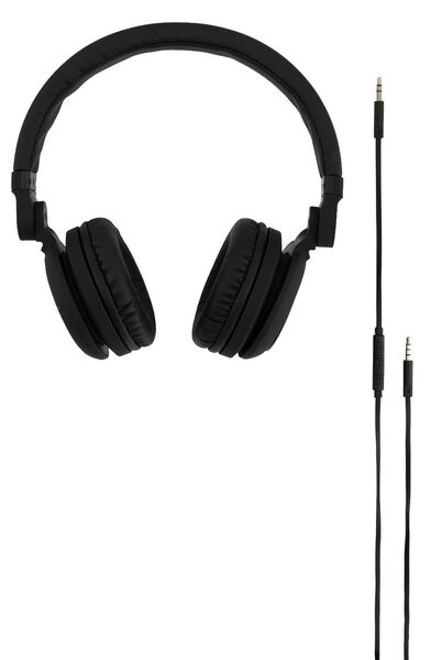Kopfhörer, Ultra Comfort, schwarz - 39620033 - HEMA
