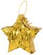 mini piñata doré étoile 12x12x4 - 14200721 - HEMA
