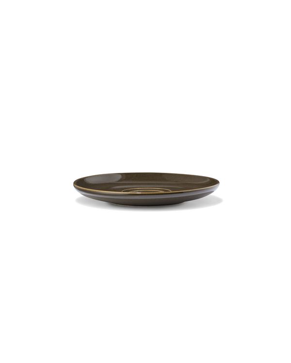 soucoupe &Oslash;14,1cm Puur fa&iuml;ence marron fonc&eacute; - 80660327 - HEMA