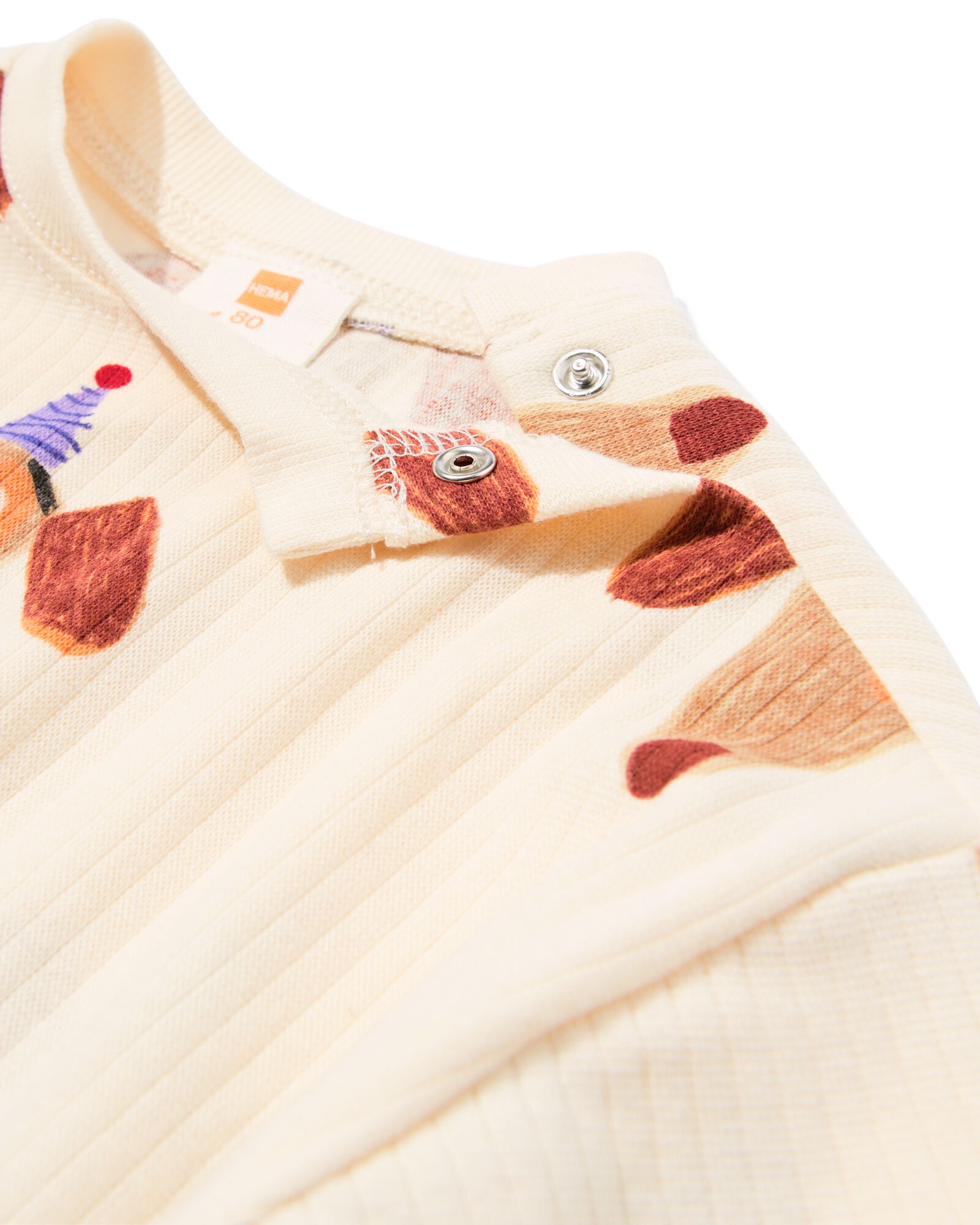 Baby-T-Shirts, gerippt, Hunde &ndash; 2 St&uuml;ck blau - 33165770BLUE - HEMA